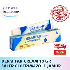 Jual DERMIFAR Cream Ifars 10 Gr Clotrimazole Obat Kulit Kab Bandung