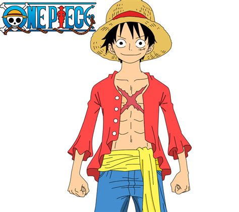 Monkey D. Luffy Post time skip by kostmessi on DeviantArt