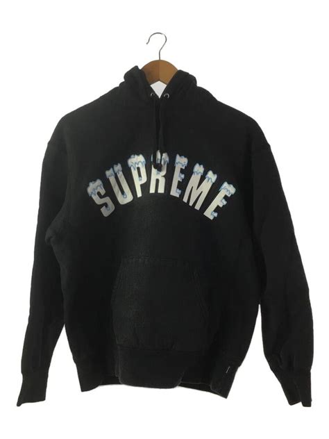 Supremeシュプリーム 20awicy Arc Hooded Sweatshirtパーカーsコットンblk色褪せ有