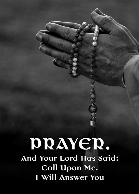 Prayer - Islamic Quote - Islam Quote | Posters, Art Prints, Wall Murals ...