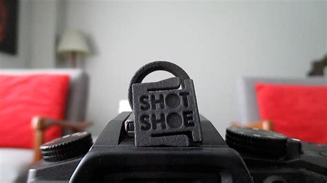 STL file shot shoe - gun sight camera hot shoe cap・3D printing design ...