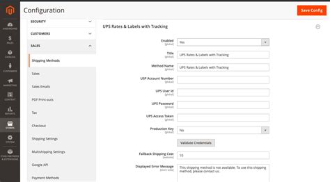 How to Set Up UPS Shipping Rates & Labels with Tracking Magento Extension?