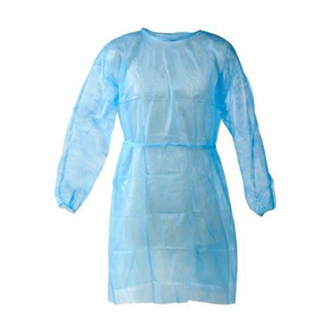 Disposable Gown Isol Nonwoven Light Iso Disp M Africa Medical