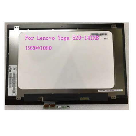 14 FHD LCD LED Display Touch Screen Assembly For Lenovo Yoga 520 14IKB