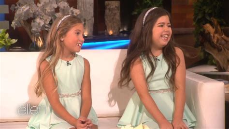 Theyre Back Sophia Grace And Rosie Return To Ellen