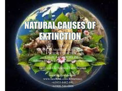 Natural Causes of Extinction | PPTX
