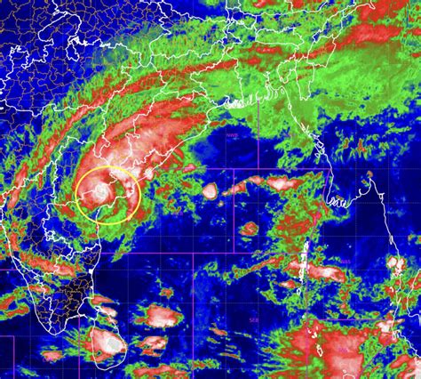 Severe Cyclone Michaung Makes Landfall On South Coastal Andhra