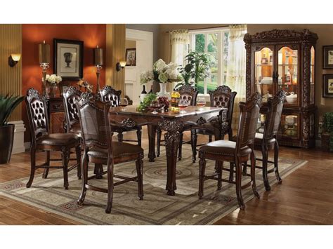 Vendome Traditional Cherry Counter Height Dining Set Shop For