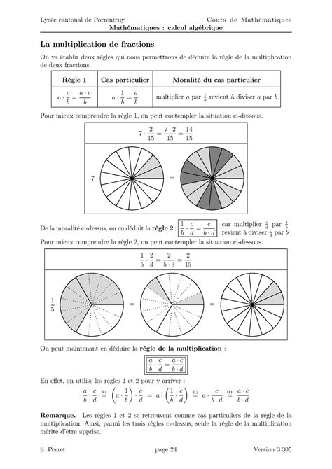 Cours Df Lyc E Cantonal De Porrentruy Math Matiques Calcul