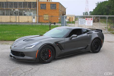 Chevrolet Corvette C7 Z06 Grey CCW HS540 | Wheel Front