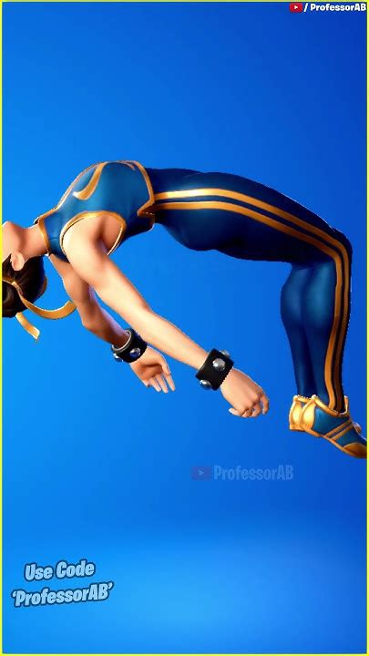 Fortnite Stay Afloat Emote With Chun Li Thicc 🍑😘😍 Youtube