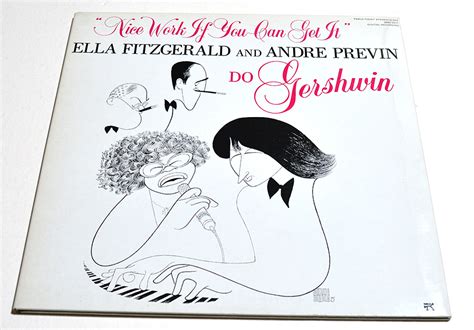 【やや傷や汚れあり】 Ella Fitzgerald And Andre Previn Do Gershwin Lpレコード日本盤・きれい