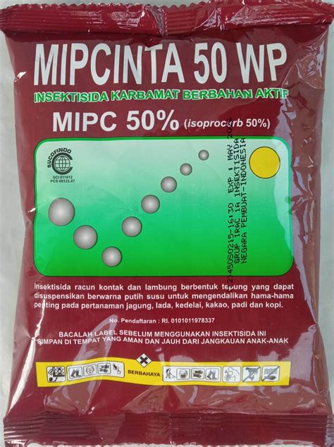 MIPCINTA 50 WP 100 GRAM INSEKTISIDA KARBAMAT Lazada Indonesia