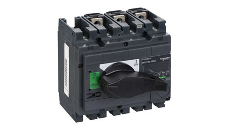 31104 Schneider Electric 3p Pole Switch Disconnector 200a Maximum Current 90kw Power Rating