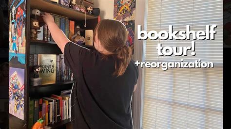 Bookshelf Tour Reorganization 250 Books YouTube