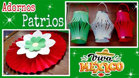 Adornos Para El 15 De Septiembre 🇲🇽🎉 Decoración Mexicana Diy