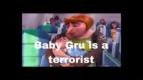 Baby Gru Did A Boom Boom Youtube