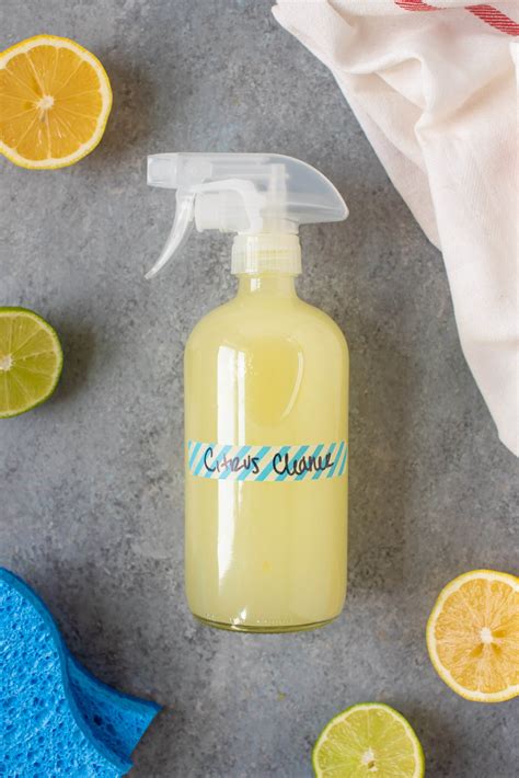 Homemade Citrus All Purpose Cleaner Wholefully