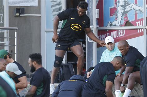 Kolisi Positive About Fitness Progress As Boks Plans For Rwc Take Shape