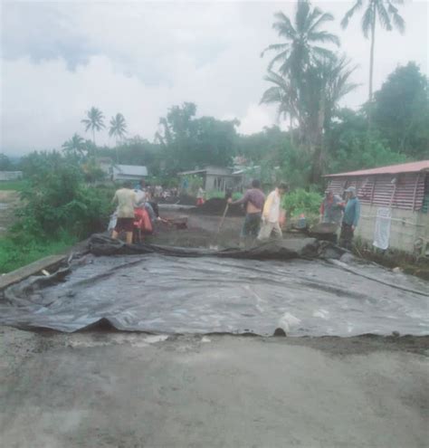 Saat Ini Pemdes Sendangan Kerjakan Proyek Fisik Jalan Usaha Tani