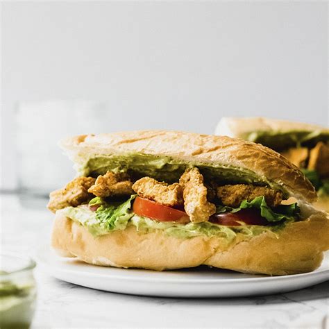 Vegan Po Boy (with Avocado Remoulade Sauce) – Emilie Eats