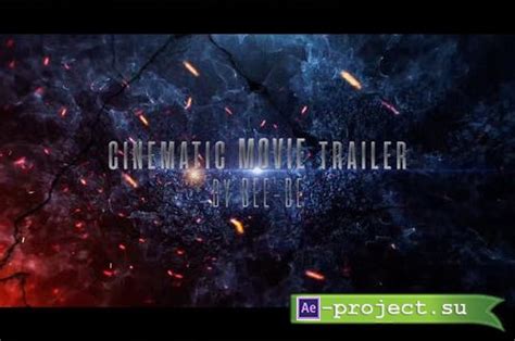 Videohive Cinematic Movie Action Trailer Project For