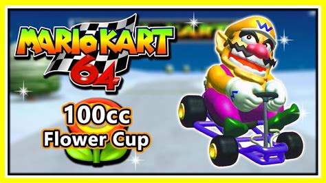 Mario Kart 64 100cc Flower Cup Wario YouTube