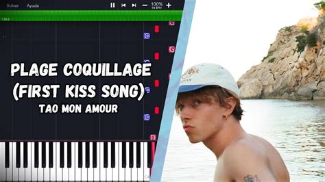 Plage Coquillage First Kiss Song Tao Mon Amour Easy Piano Tutorial