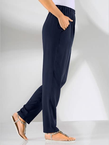 Pantalon femme fluide taille élastique