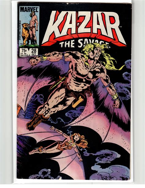 Ka Zar The Savage 28 1983 Ka Zar Comic Books Bronze Age Marvel