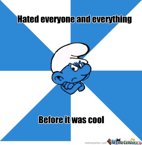 Grouchy Smurf Quotes. QuotesGram