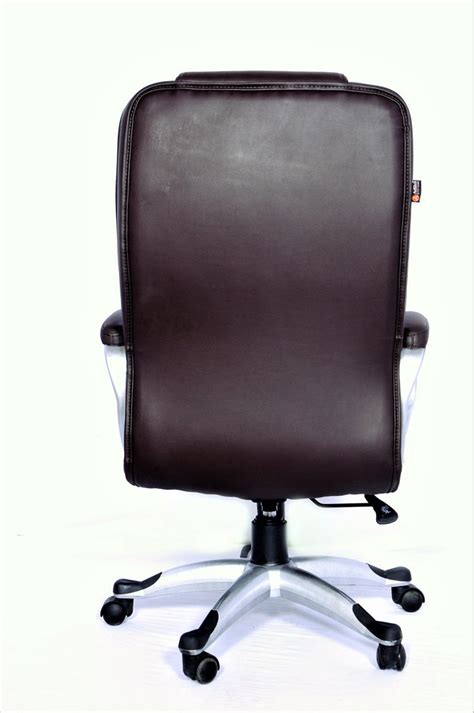 Brown Leatherette Adiko Adxn Executive Revolving Office Chair At Rs