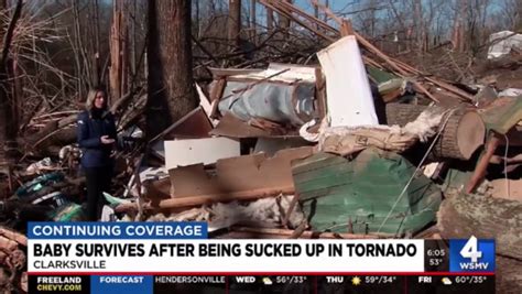 Tennessee tornado swallows sleeping boy before four-month-old found ...