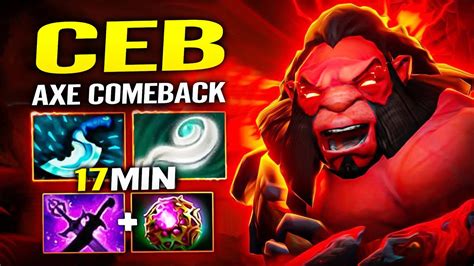 Ceb Axe Offlane Insane Comeback Axe With Eul S Scepter Dota Pro