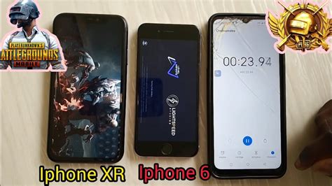 Teste Iphone Xr Vs Iphone 6 Pubg Mobile🥰🥰 Youtube