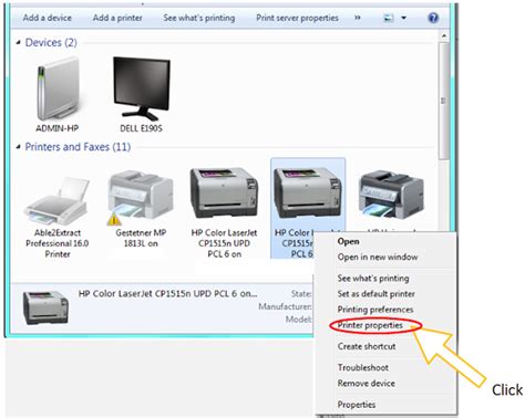 How To Enable Color Print In Hp Color Laserjet Cp1515n Upd Pcl 6 In Tamil