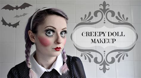 Halloween Creepy Doll Makeup Tutorial | Video - Tessa Holly