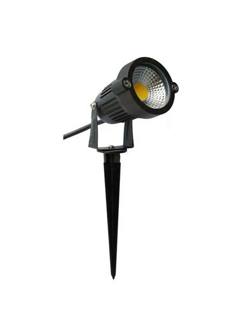 Kit Lumin Ria Led W Espeto De Jardim Cob Branco Quente Prova D Gu