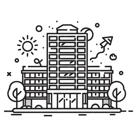 Premium Vector | Free building vector illustration modern cityscape ...