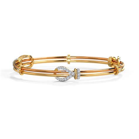 Buy Aamaya Diamond Bangle Online Caratlane