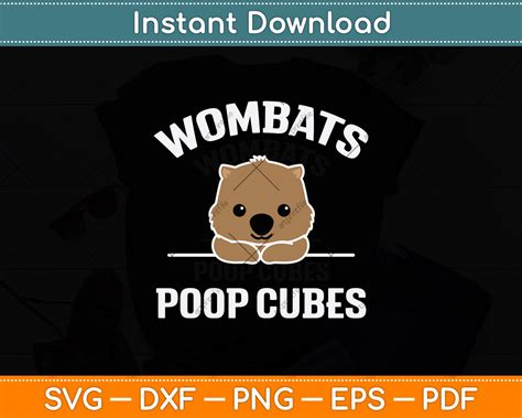 Wombats Poop Cubes Svg Cutting File – artprintfile