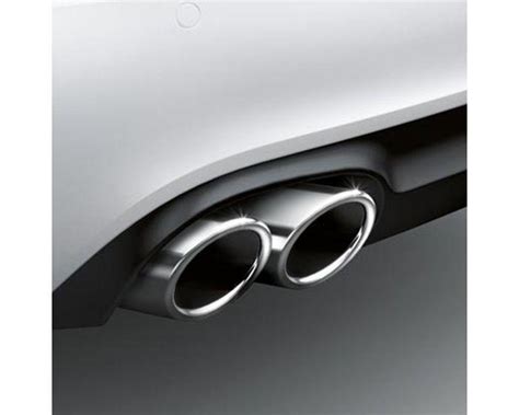 Audi Twin Left Sport Tailpipe Trims for Audi A4, Audi A5, Audi A6 and ...