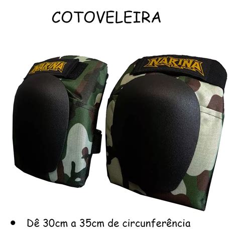 Kit Proteção Adulto Completo SemiPro Narina Skate KIT PROTEÇÃO Narina