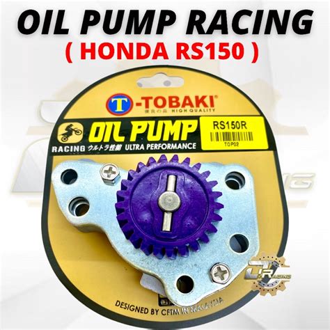 Rs150 Oil Pump Racing 100 Tobaki Gear Y15 Y15zr V2 Lc135 4s 5s Fz150