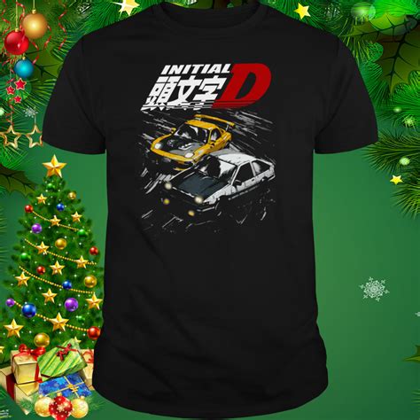 Mountain Drift Racing Initial D Tandems Ae86 Vs Fd Rx 7 Shirt