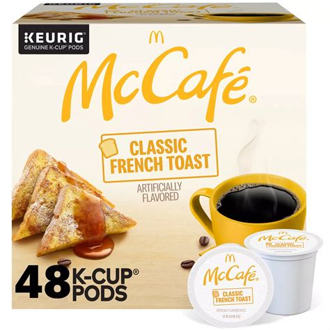 McCafe Classic French Toast Coffee, Single Serve 48 K-Cup Pods