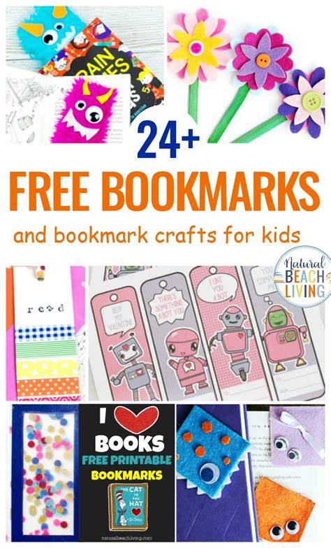 24 Bookmarks For Kids Free Printable Bookmarks And Diy Bookmarks For