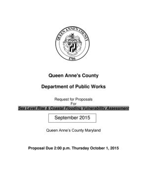 Fillable Online Qac Queen Annes County Department Of Public Works Qac