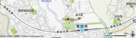 長崎県諫早市福田町357の地図 住所一覧検索｜地図マピオン