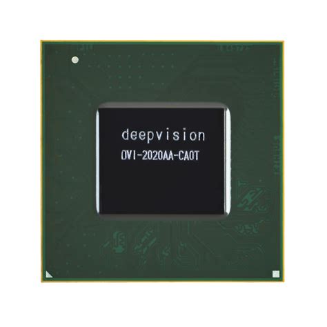 Deep Vision Announces Its Low Latency Ai Processor For The Edge